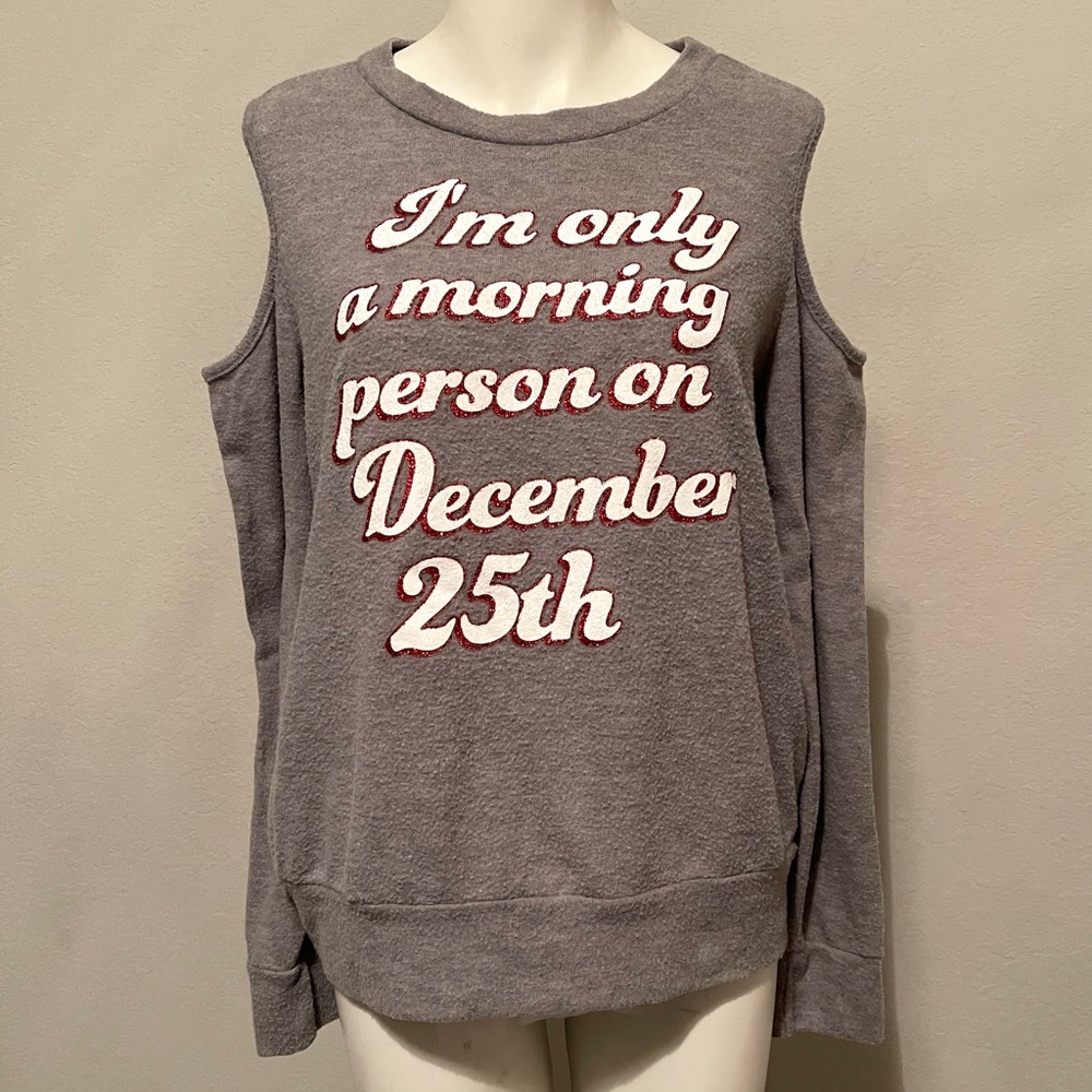 Francesca’s Christmas Funny Sweater Large